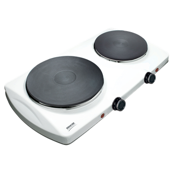 SCP 2253WH-EUE4 Plaque chauffante double 